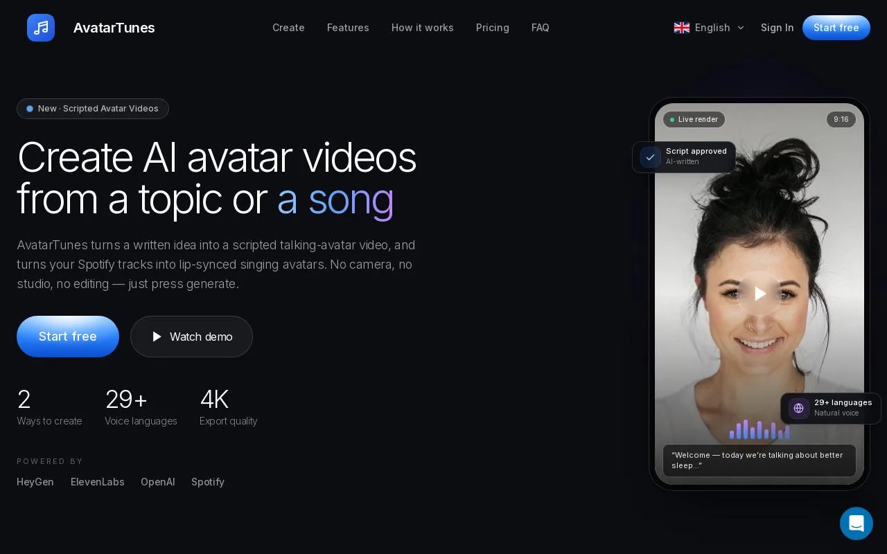 AvatarTunes